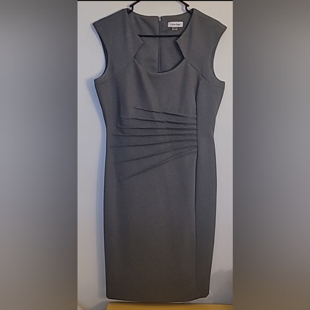 Calvin Klein Charcoal Mini Dress